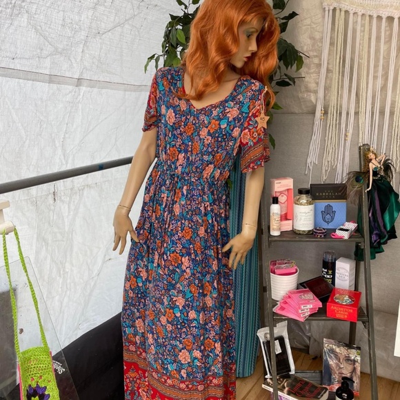 Women’s boho dress - Picture 1 of 7